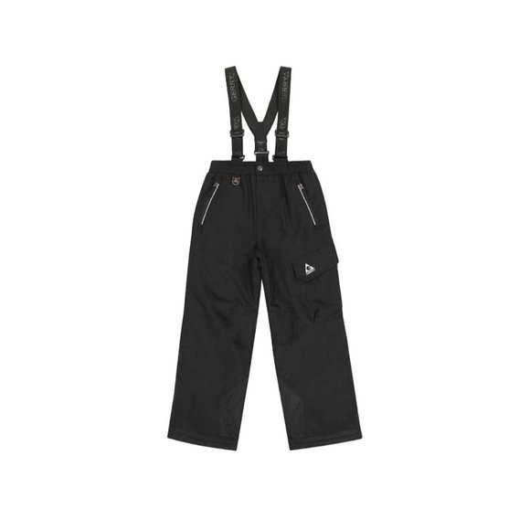 NWT Gerry Boys' XS 5 Performance Snow Pant With Removable Suspenders Black - Picture 3 of 16